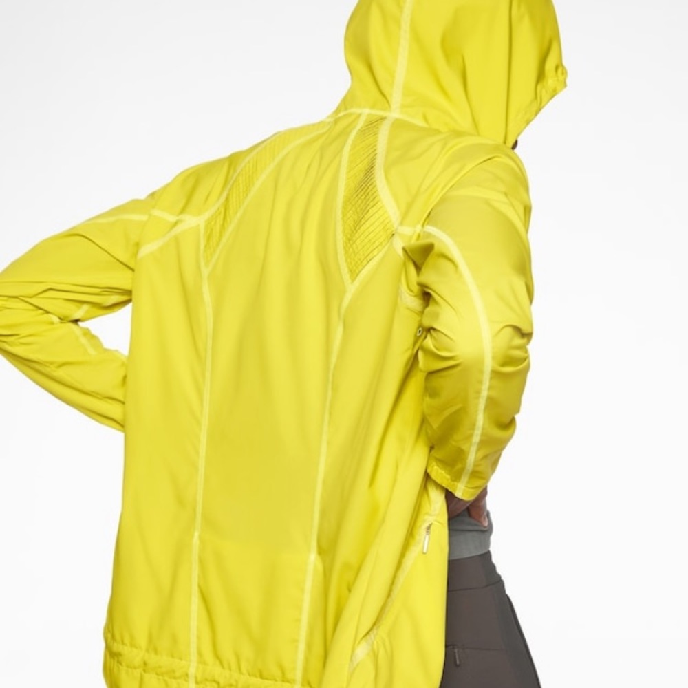 NWT ATHLETA CATALINA UPF JACKET ! COLOR CITRINE!! - Picture 3 of 6